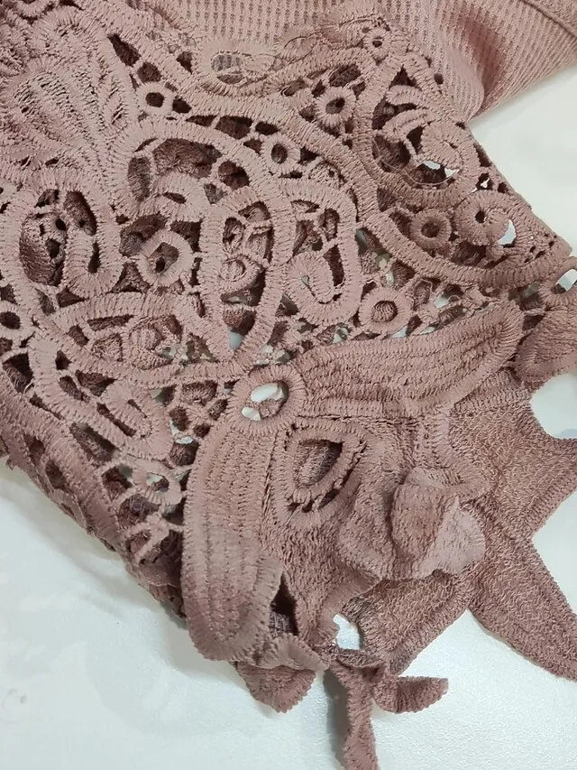 Women's Shirt Blouse Eyelet top Black White Pink Plain Lace Zipper Half Sleeve Holiday Weekend Basic Streetwear V Neck Regular S