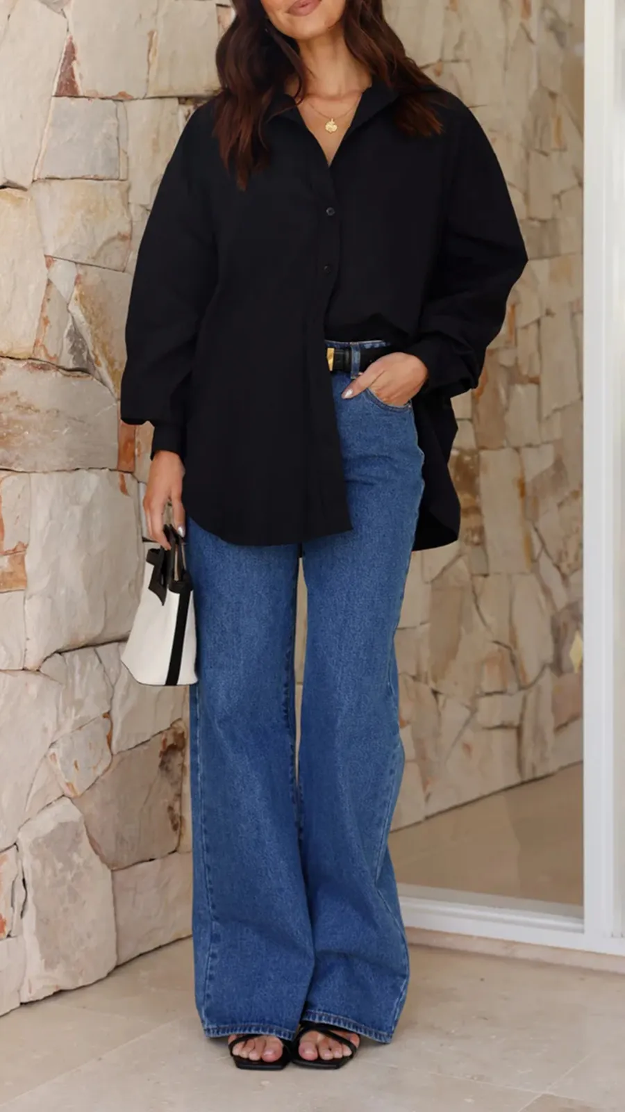 Oversized Button Up Shirt