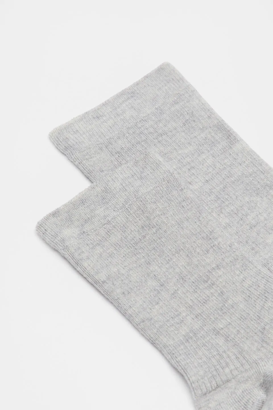 Textured Knit Quarter Socks