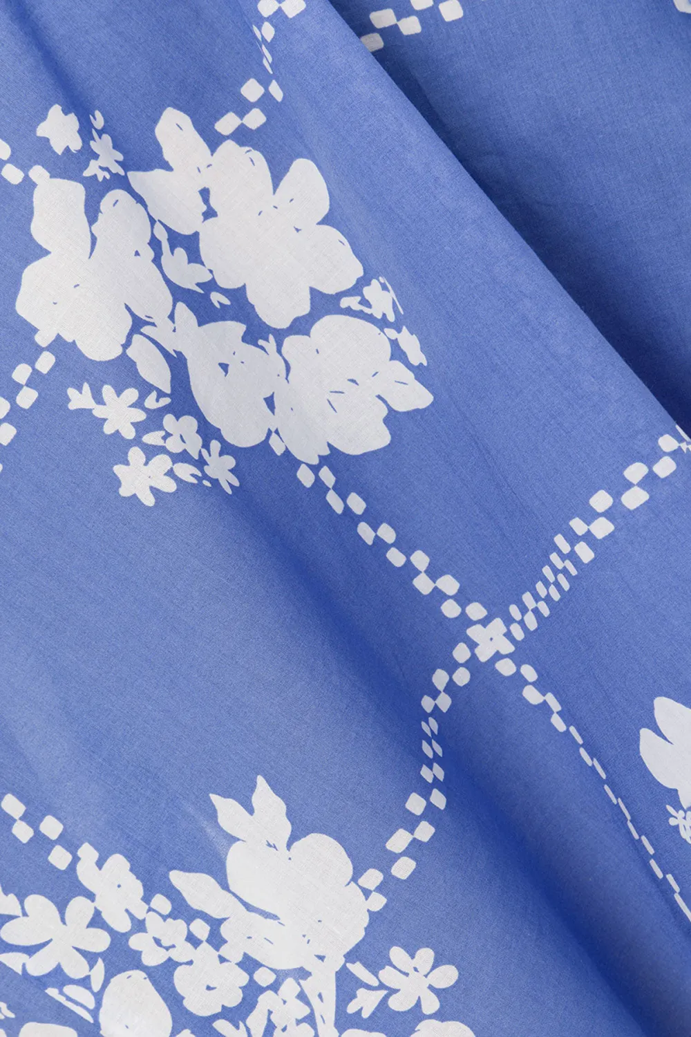 Short Sleeve Floral Print Oversized Shirt