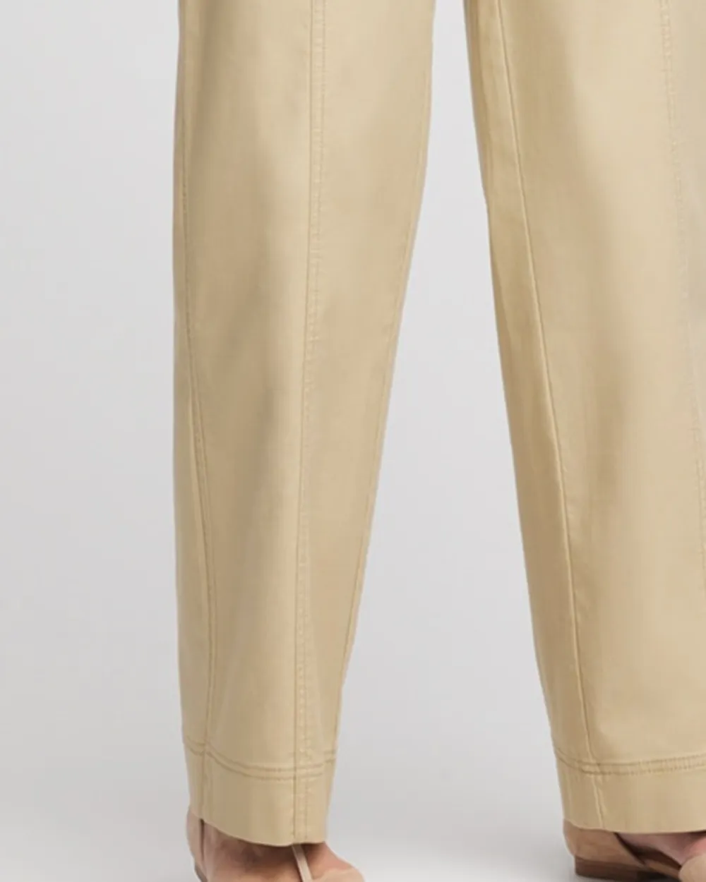 Pleated High Waist Wide Leg Trousers