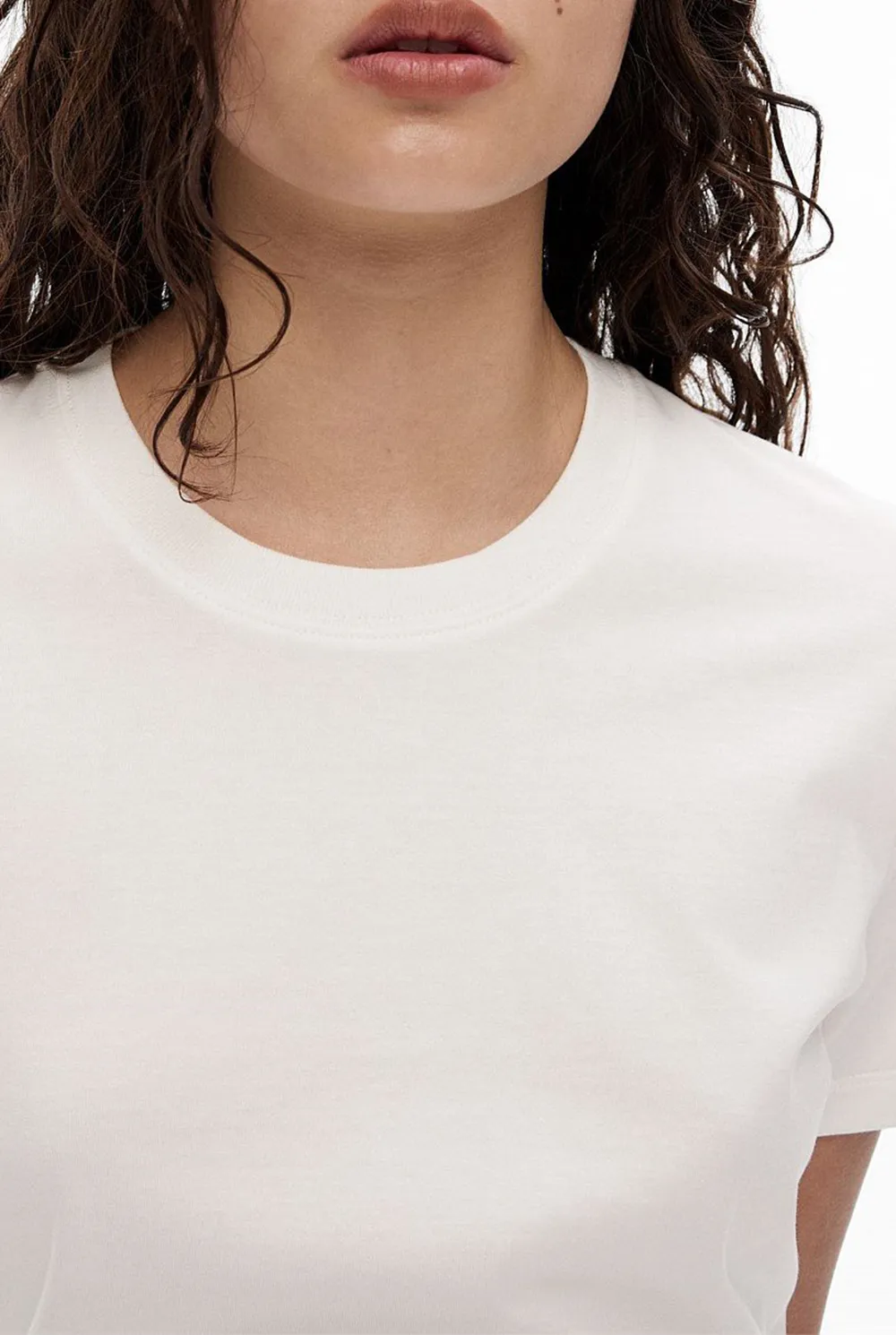 Solid Color Pure Cotton T-Shirt