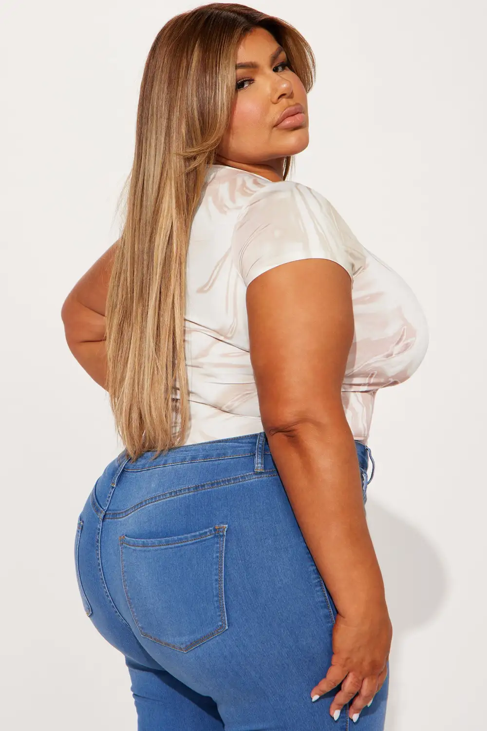 Temperature's Up Bodysuit - Taupe/combo