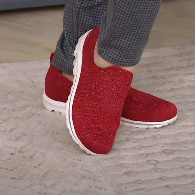 Clearance Sale🔥🔥 -Sparkle Breathable Slip-On  Orthopedic Diabetic Walking Shoes