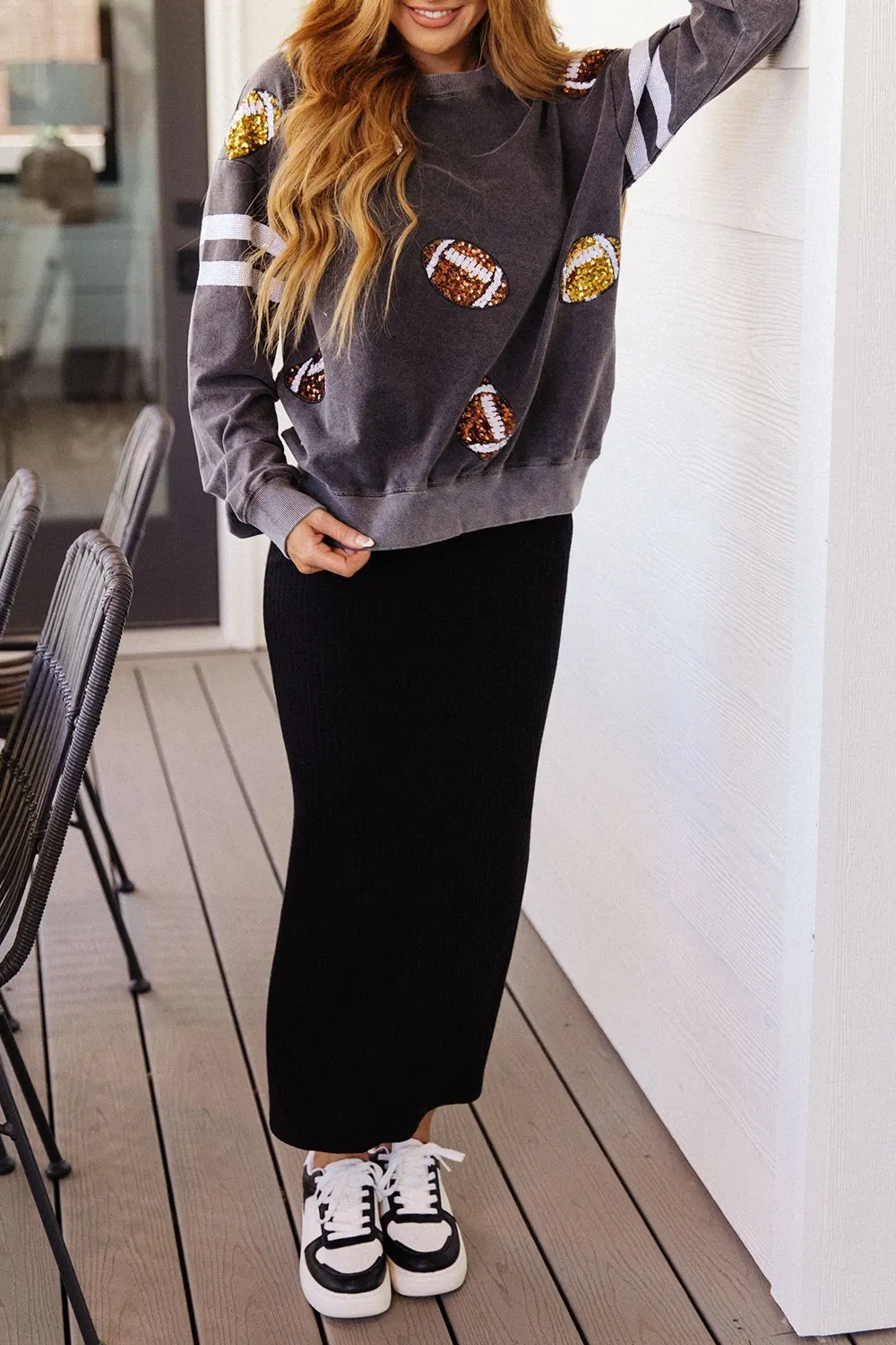 Classic Daily Simple Slim Temperament  Black Dress