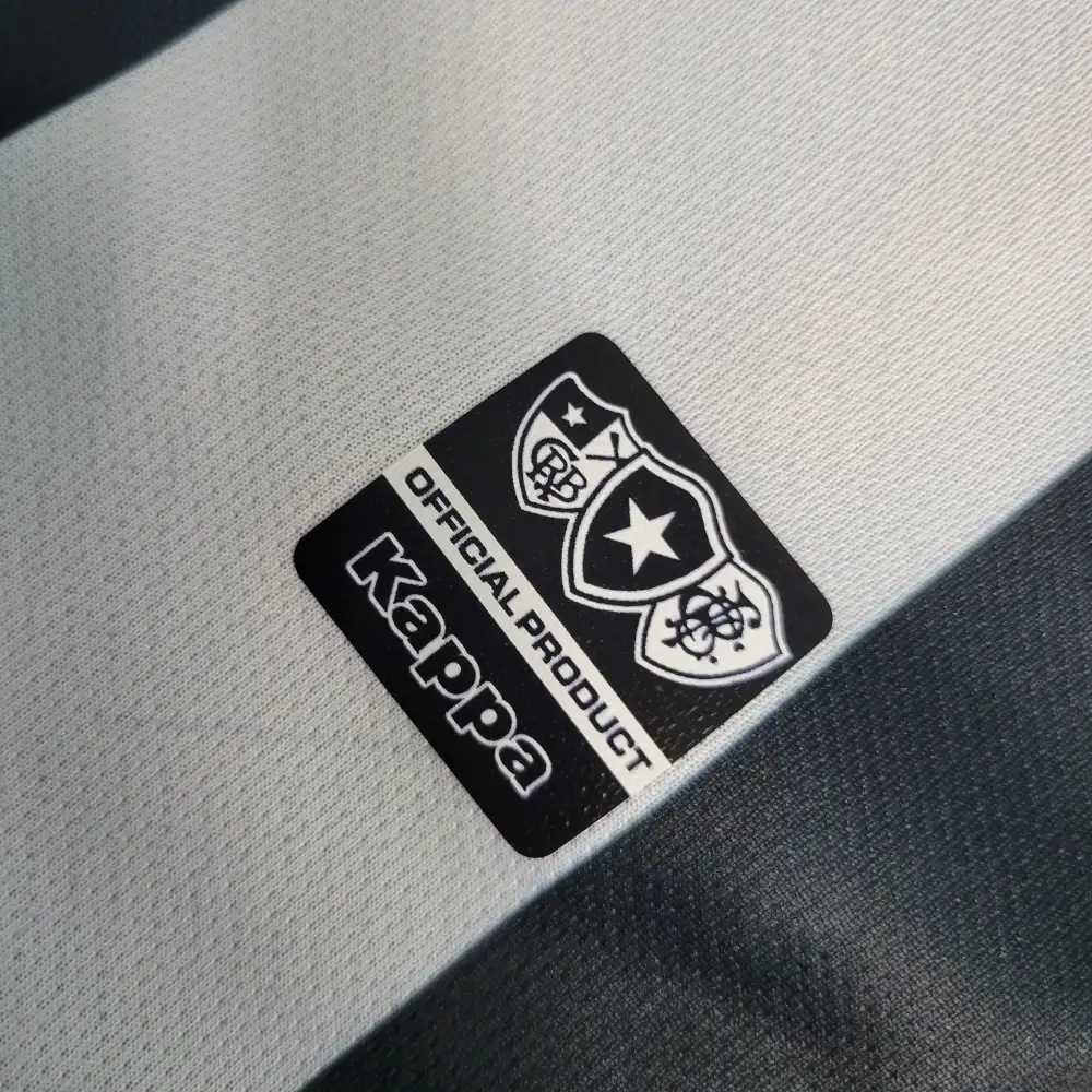Camisa Botafogo Home 21/22 - Preta e Branca