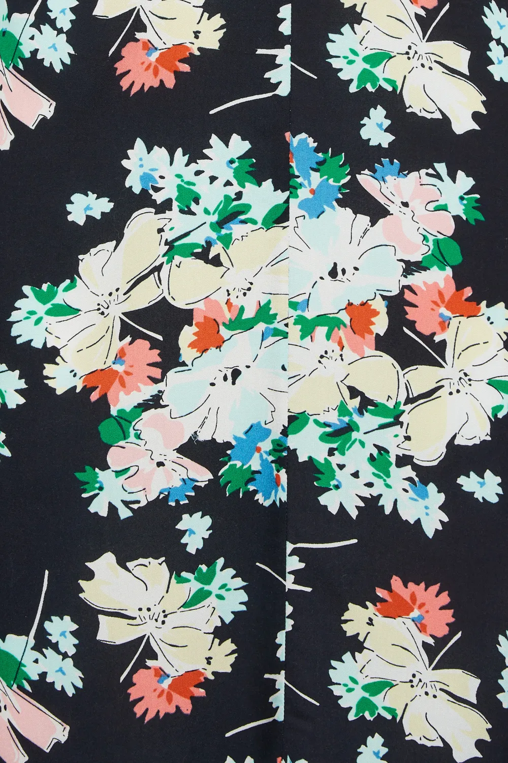 LTS Tall Yellow Floral Print Split Front Midaxi Dress