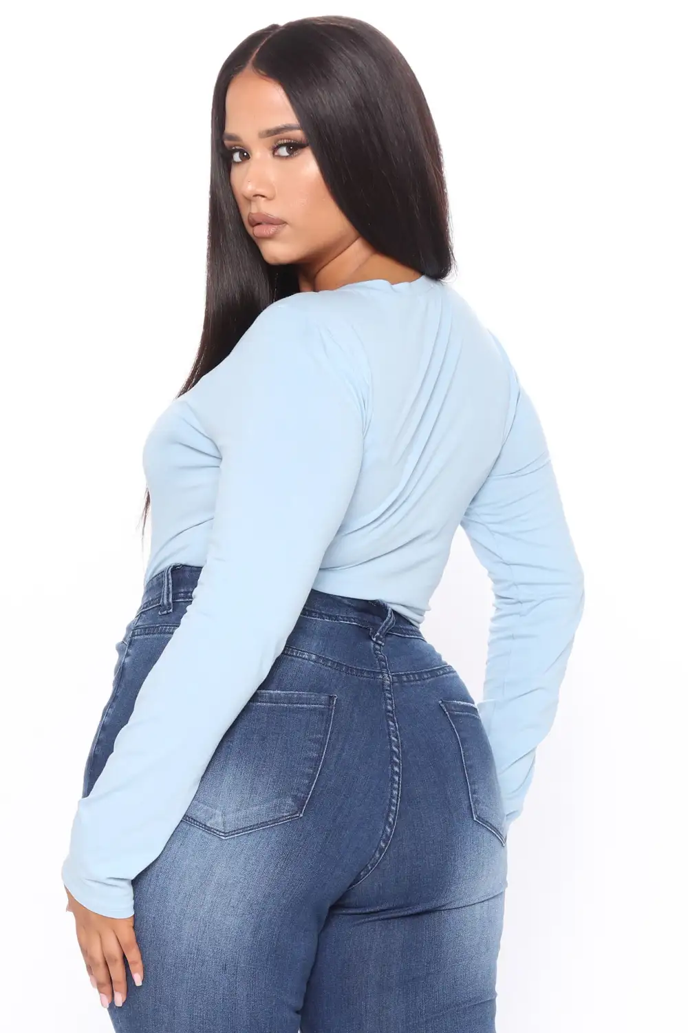 Voted Most Liked Bodysuit - Light Blue