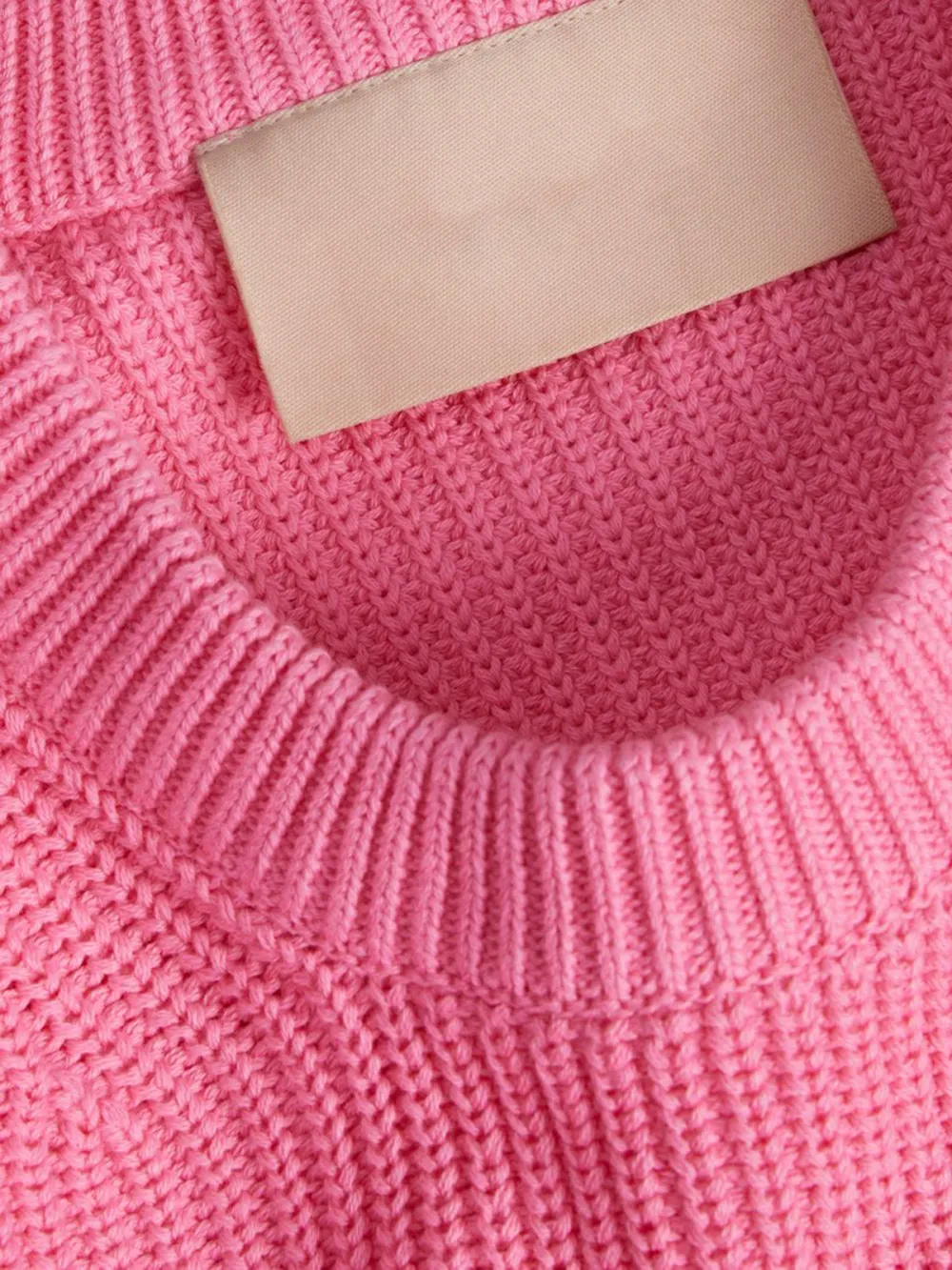 Plain Colored Casual Style Sweaters