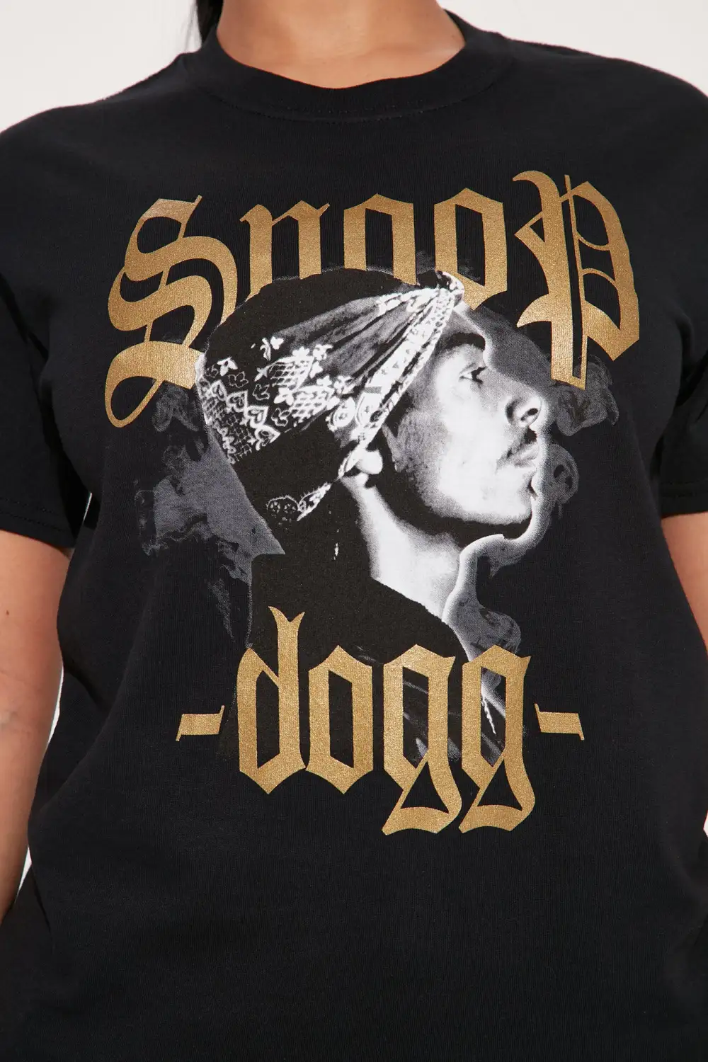 Snoop Dogg Graphic T-Shirt - Black