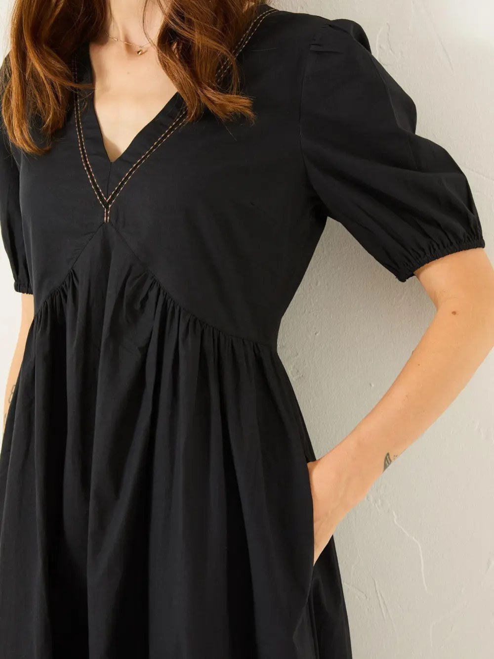 Black Remi Midi Dress
