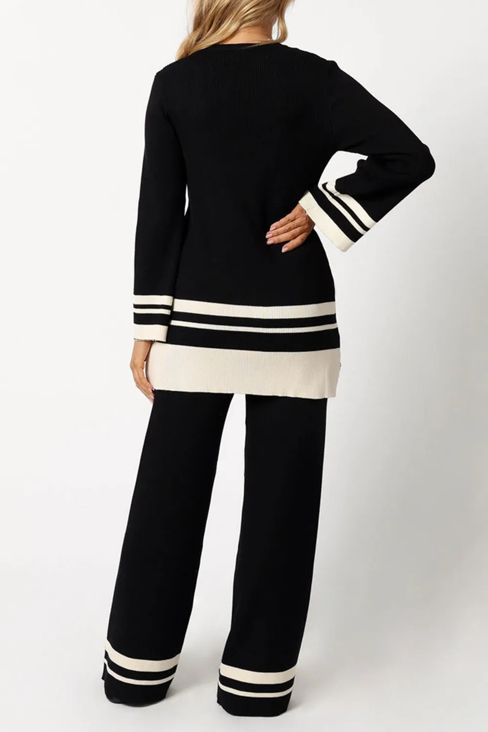 BLACK OFF WHITE PANTS