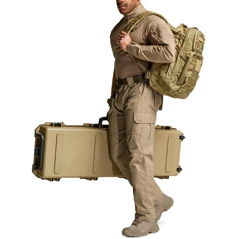 Men's Tactical Work Pants 9 Pockets Ripstop