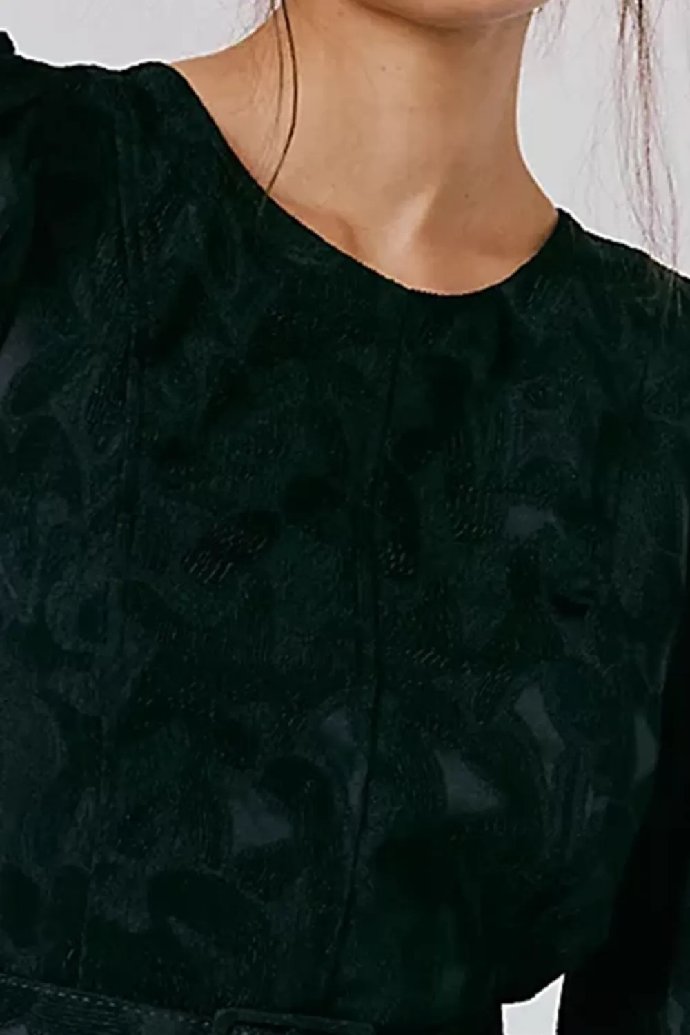 Puff Sleeve Leopard Print Mini Dress