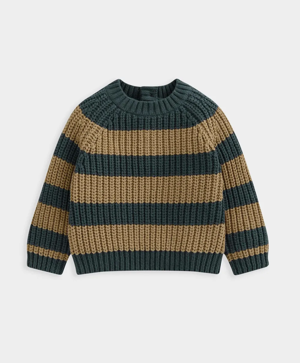 Chunky Knitted Stripe Jumper