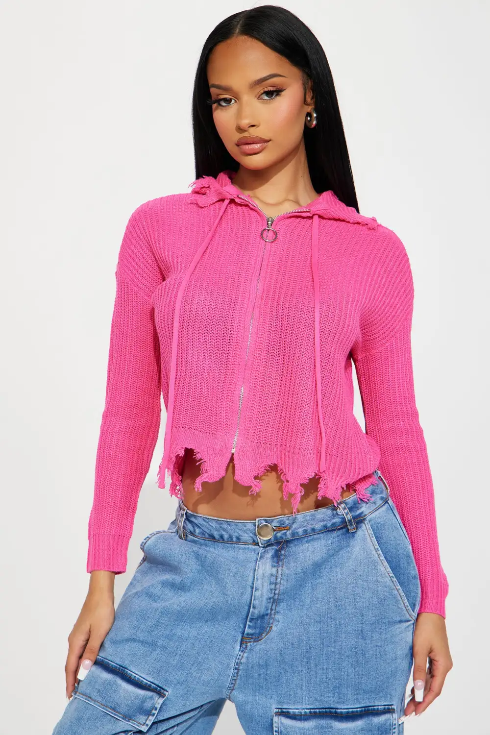 Weekend Lover Sweater - Fuchsia