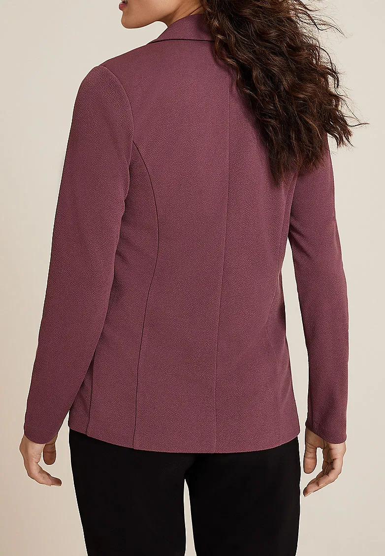 Open Front Long Sleeve Blazer