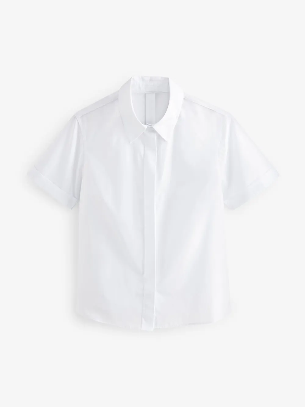 Short Sleeve Collared Shirt