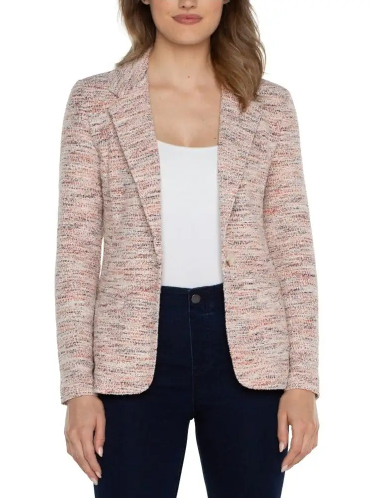 Boucle Fitted Blazer
