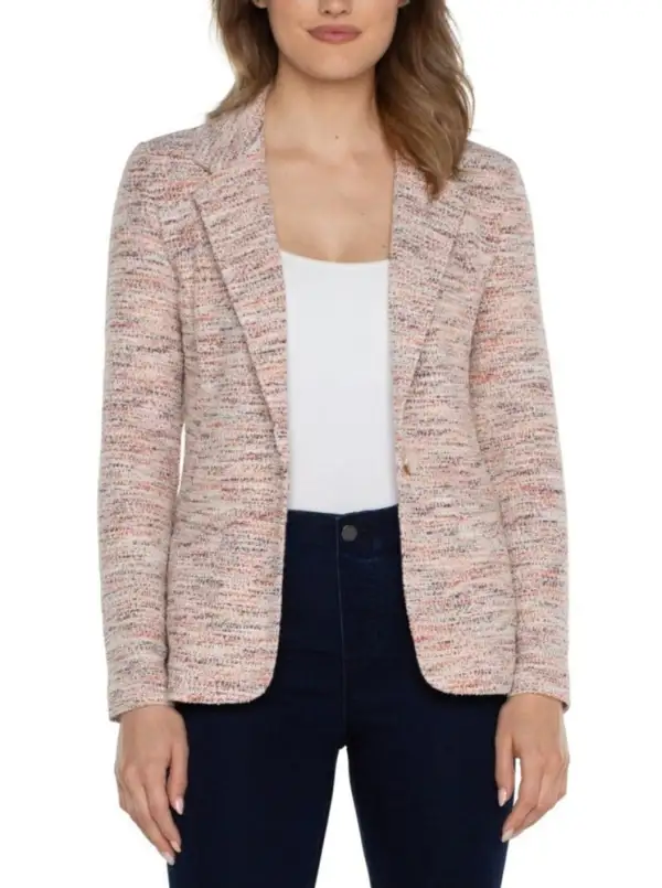 Boucle Fitted Blazer