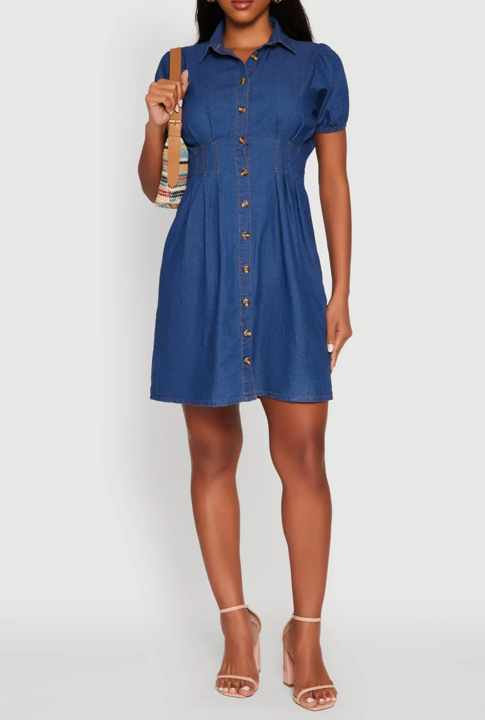 Short Denim Dress