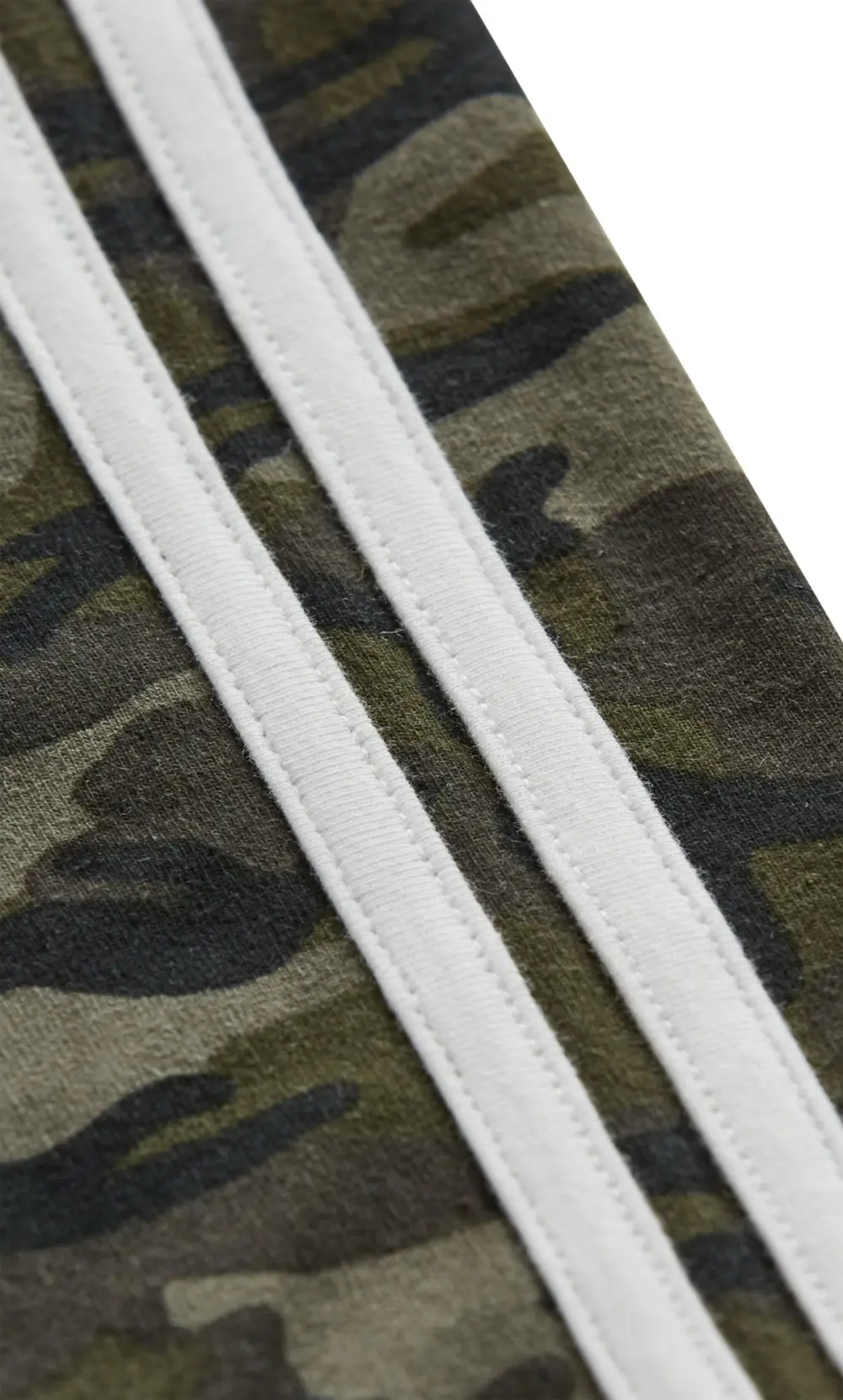 Evans Green Camo Striped Leggings