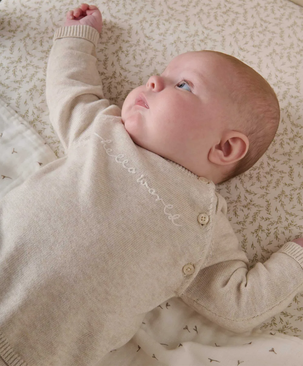 Hello World Knit Set (2 Piece) - White