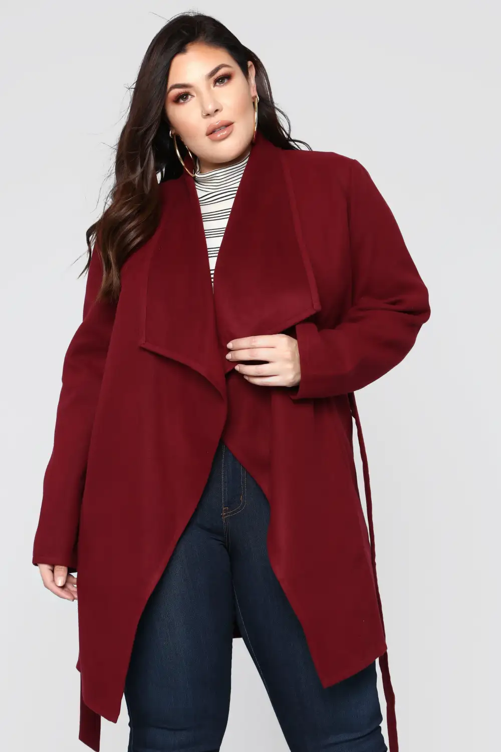 Manhattan Coat - Wine