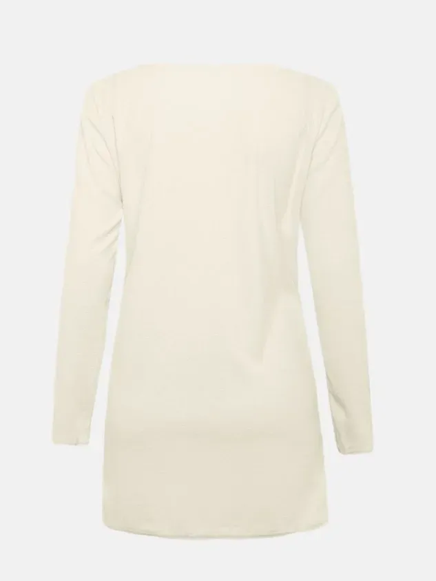 Women Fluffy Zipper Long Sleeve Casual Plus Size Sweater Dress