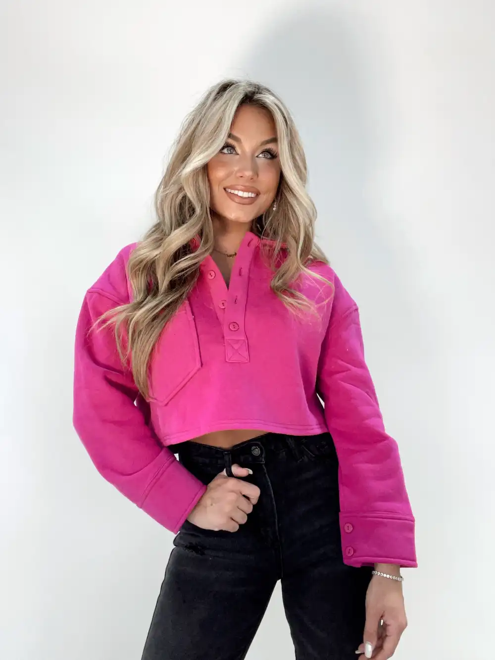 Pay No Attention Polo Top