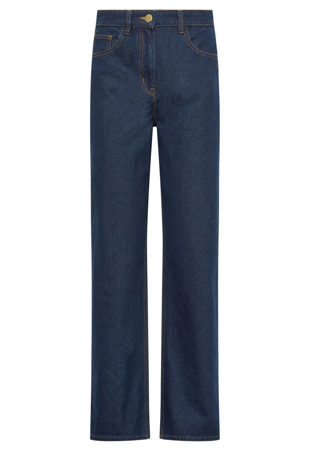 Classic High Rise Jeans with Side Pockets