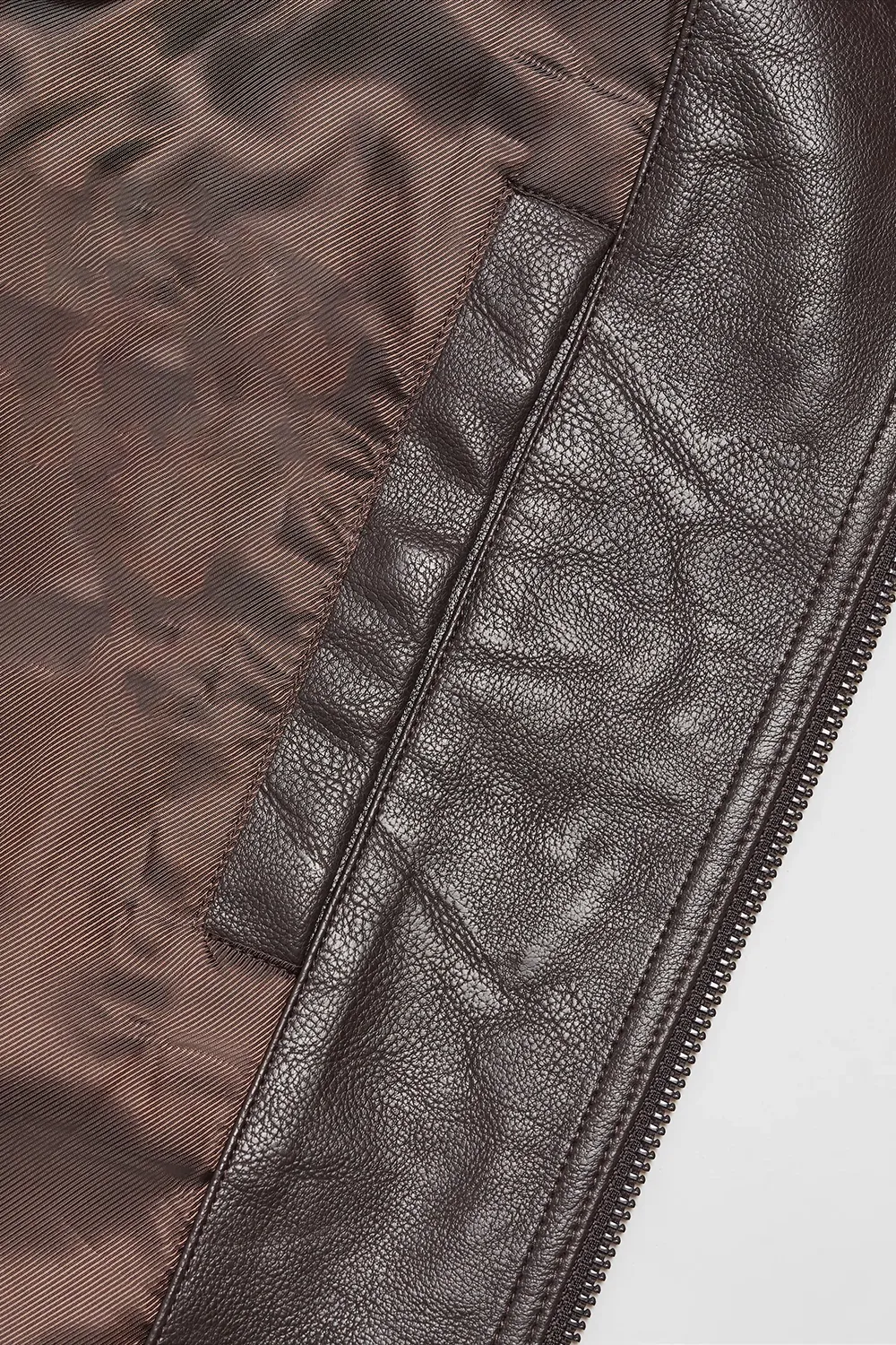 Nappa Leather-Effect Jacket