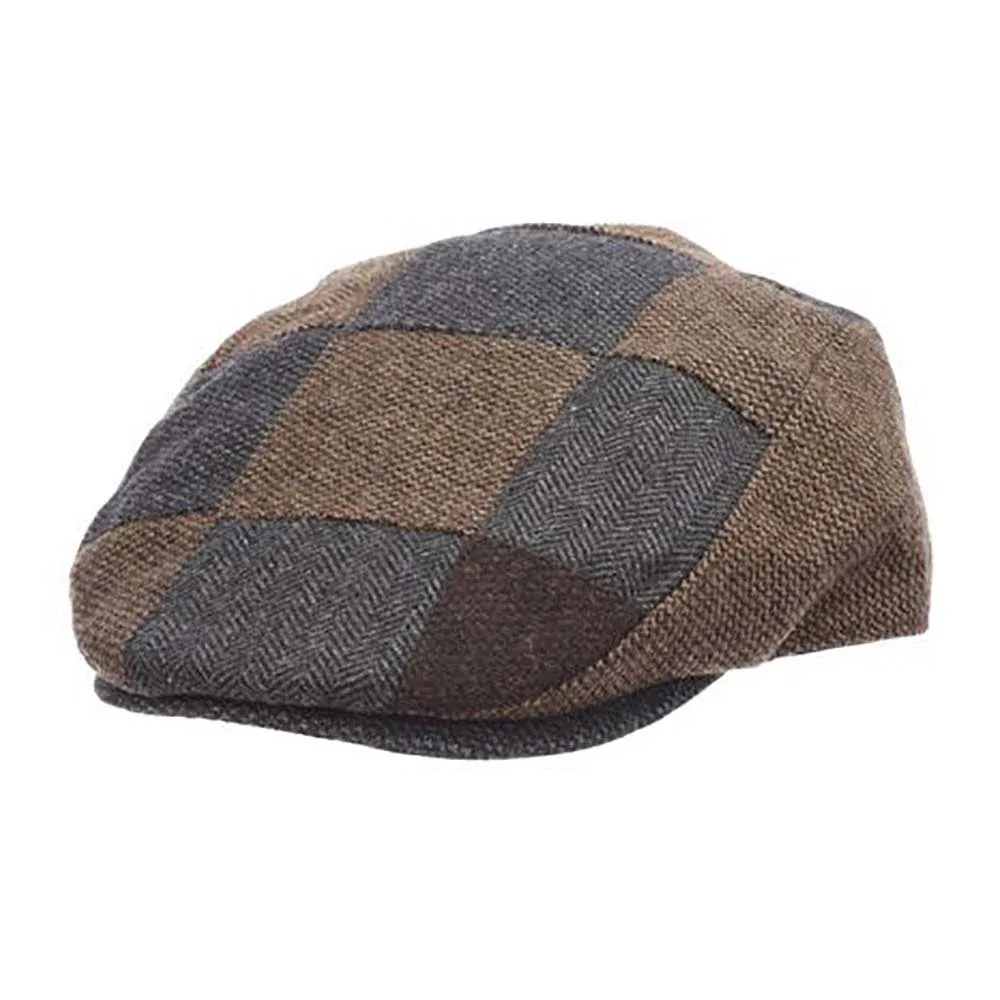 Patchwork Flat Cap