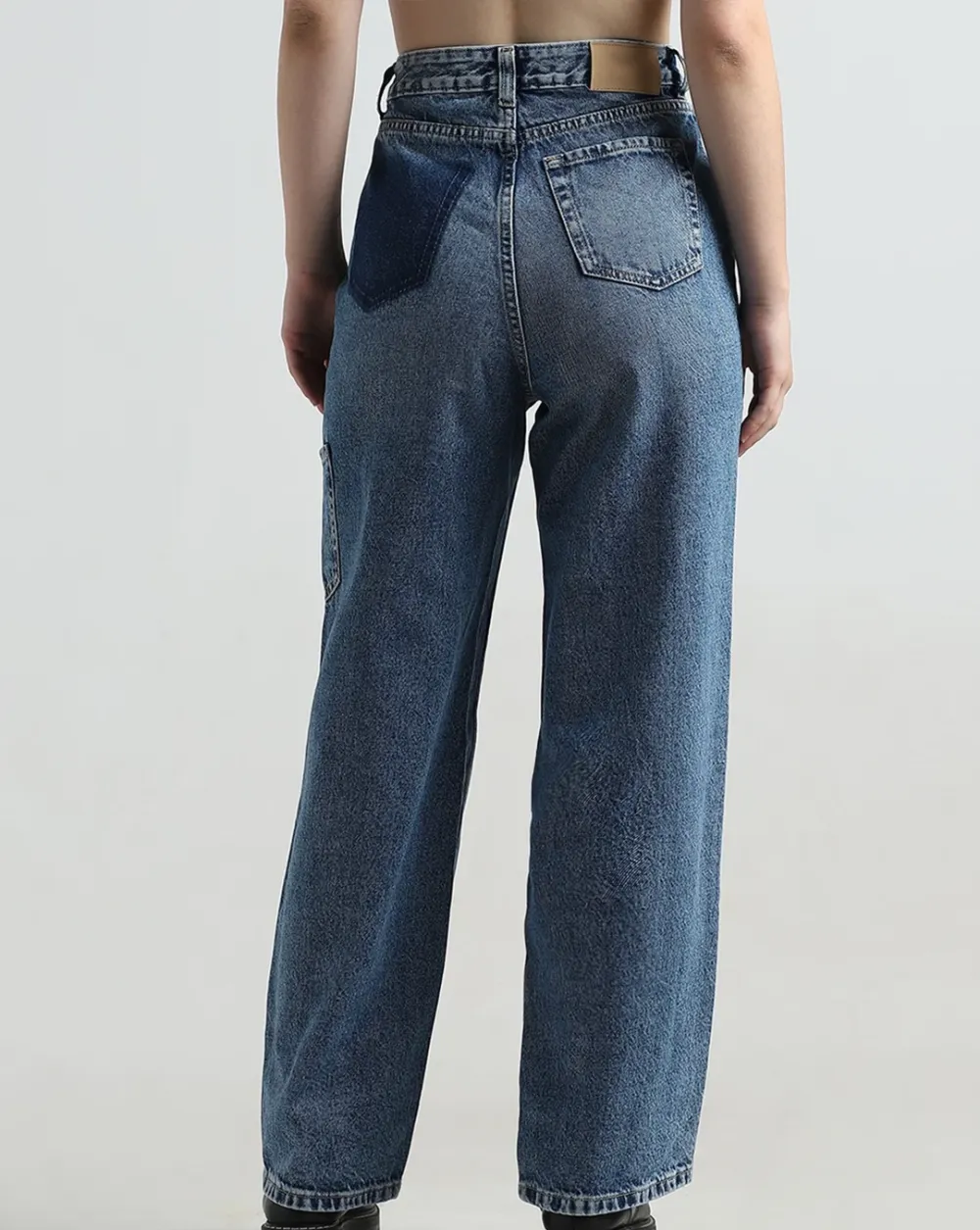 Blue High Rise Jeans