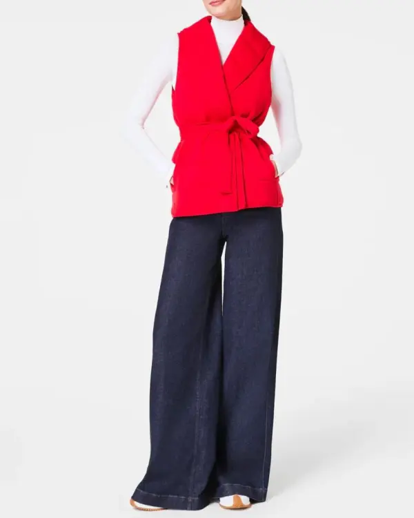 Plain Casual Puffy Vest