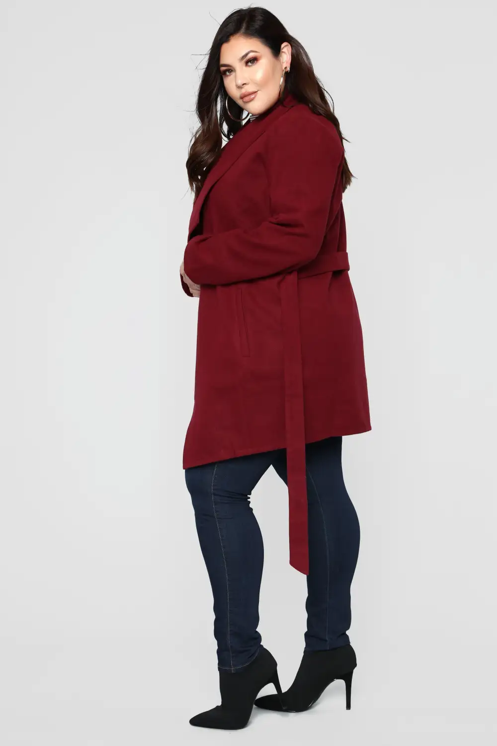 Manhattan Coat - Wine