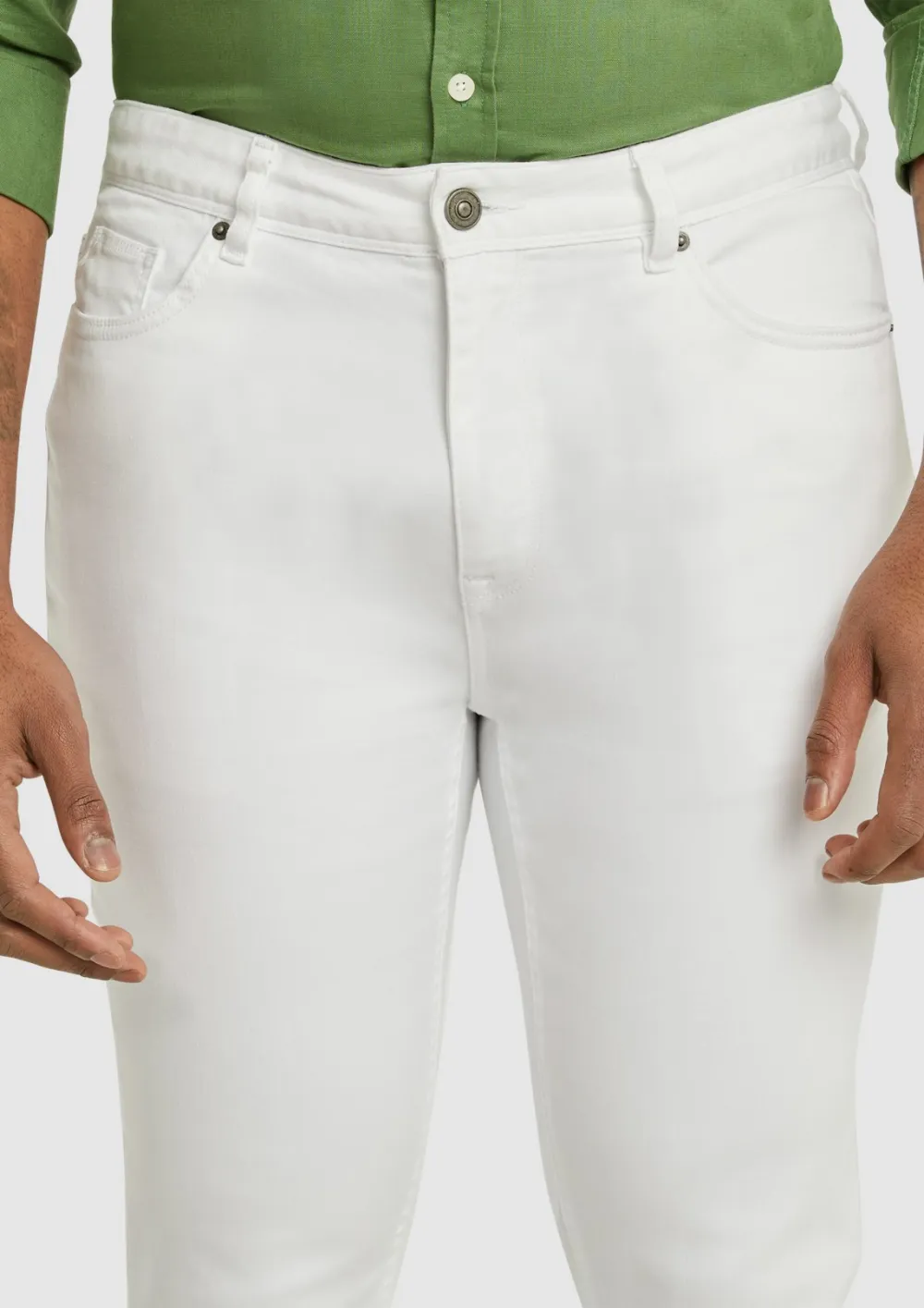 BLACK SUPERFLEX SLIM DENIM