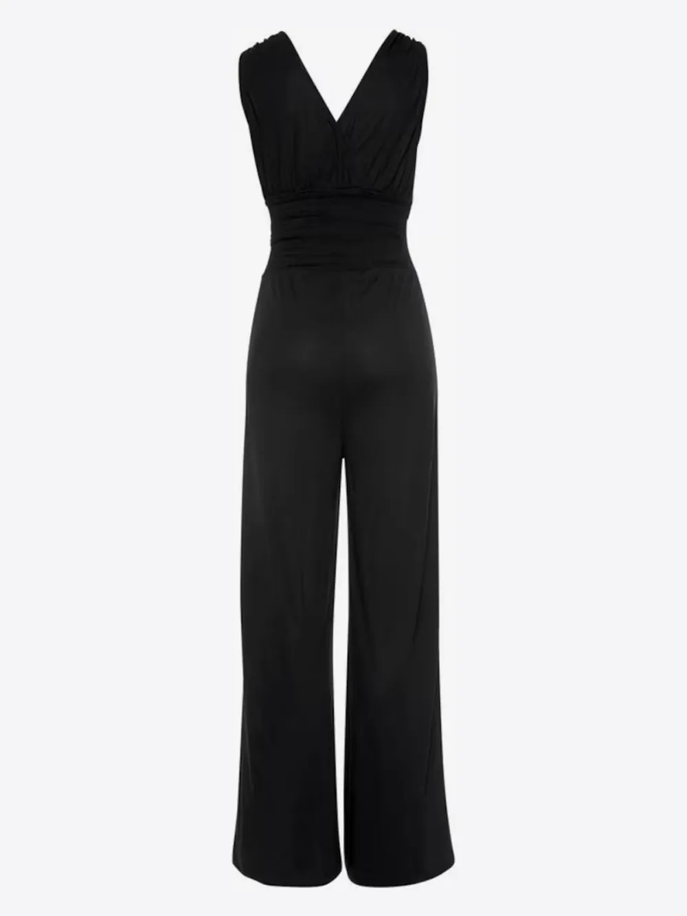 Black Casual Style Jumpsuit