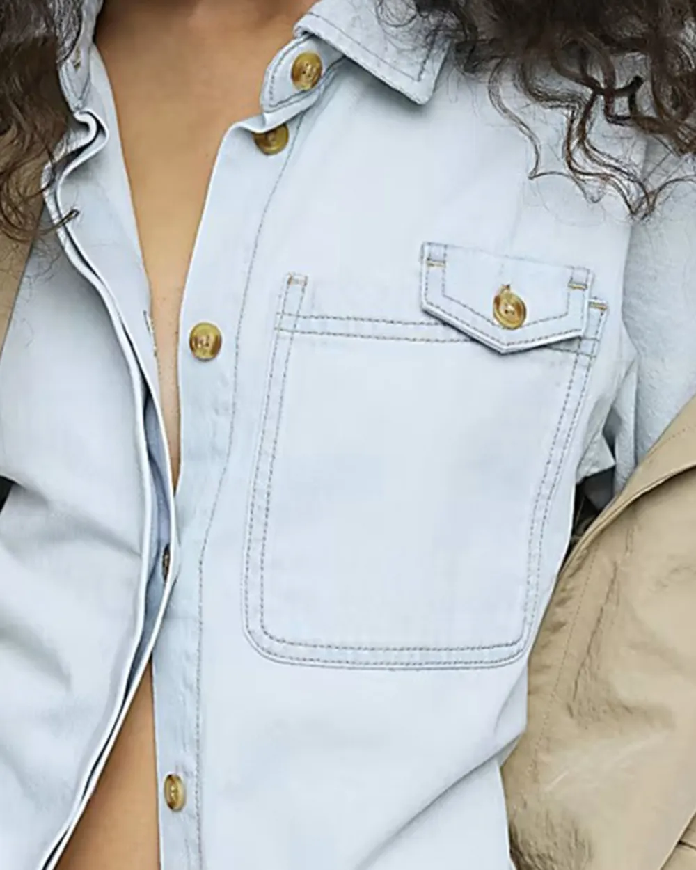 Women's Stylish Casual Denim Shirts