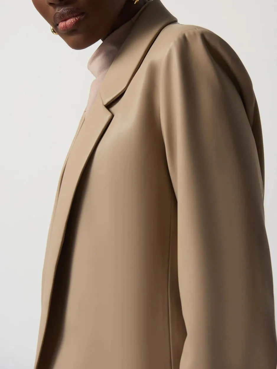 Camel Roll - Sleeve Single - Breasted Blazer