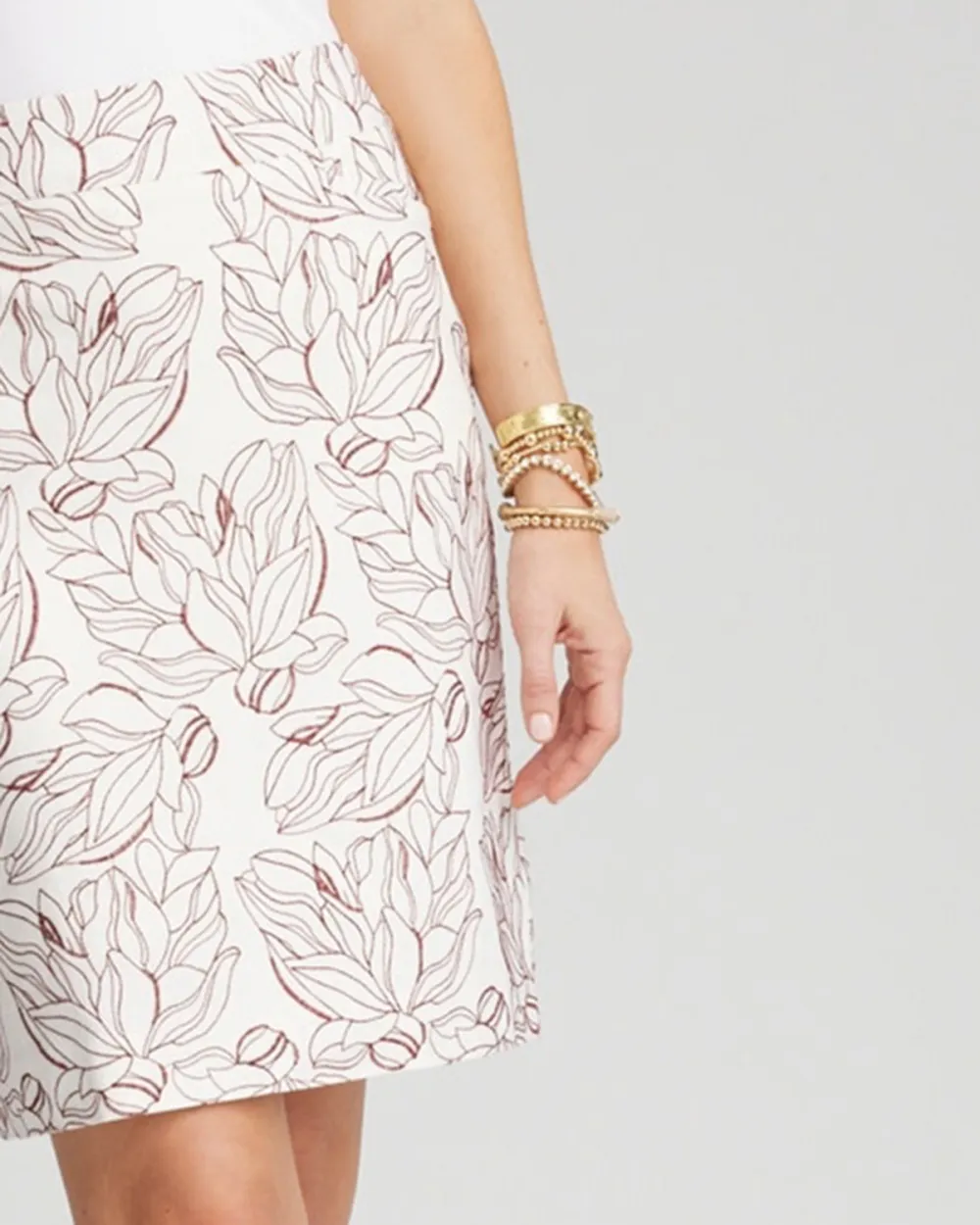 Embroidered Detail Mini Skirt