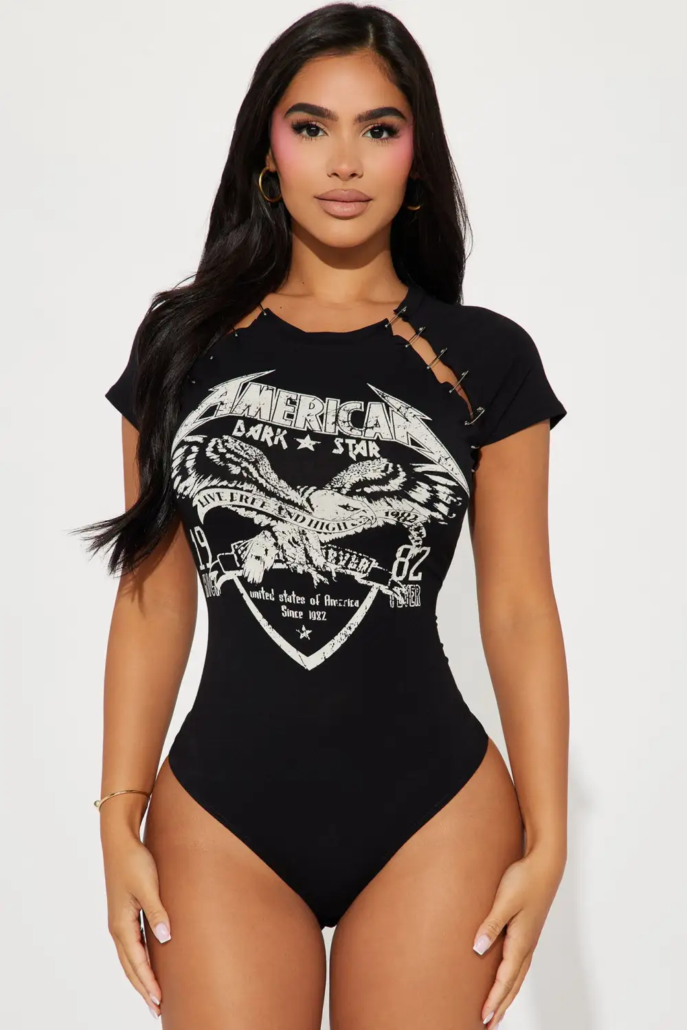 Ride My Wave Bodysuit - Black