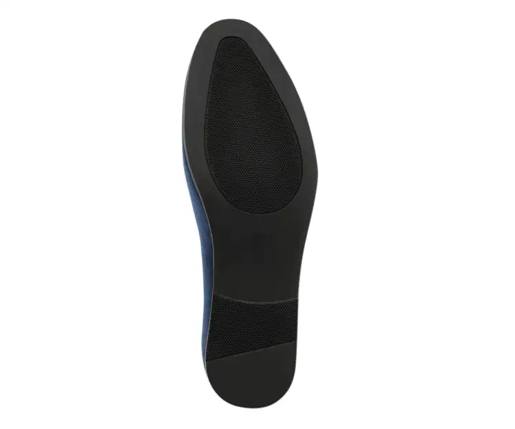 Navy Easy-Wear Smooth-Finish Loafers