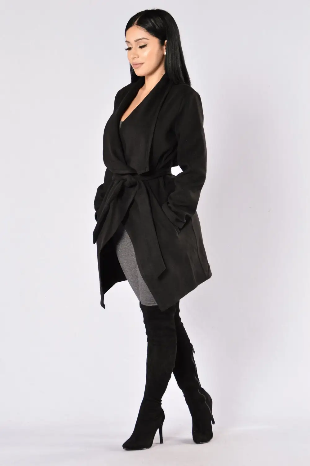 Manhattan Coat - Black