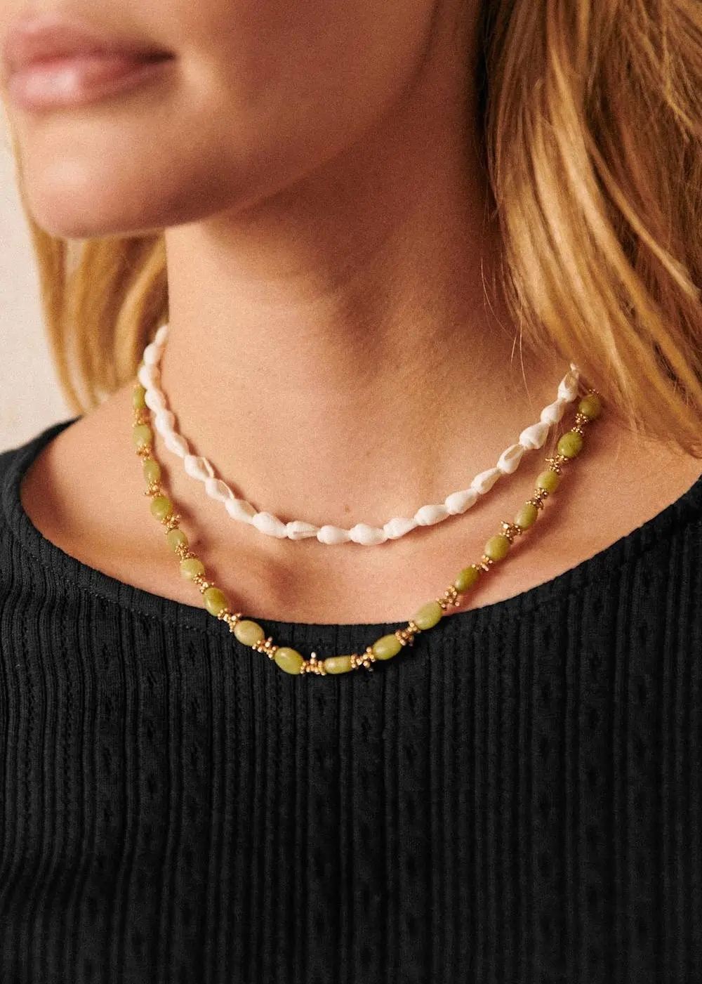 Organic Cotton Lace Trim Short Sleeve T-Shirt