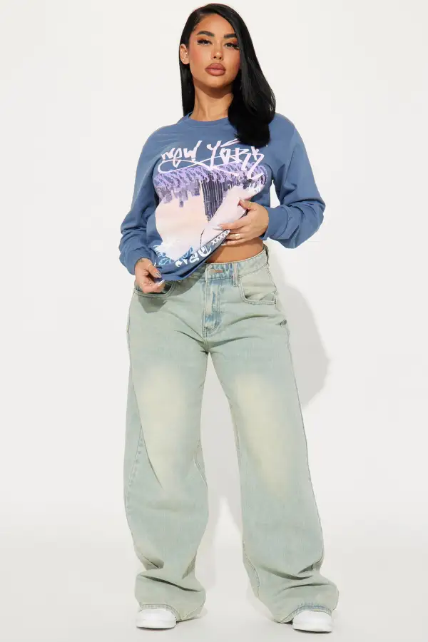 NYC Livin Tee - Denim