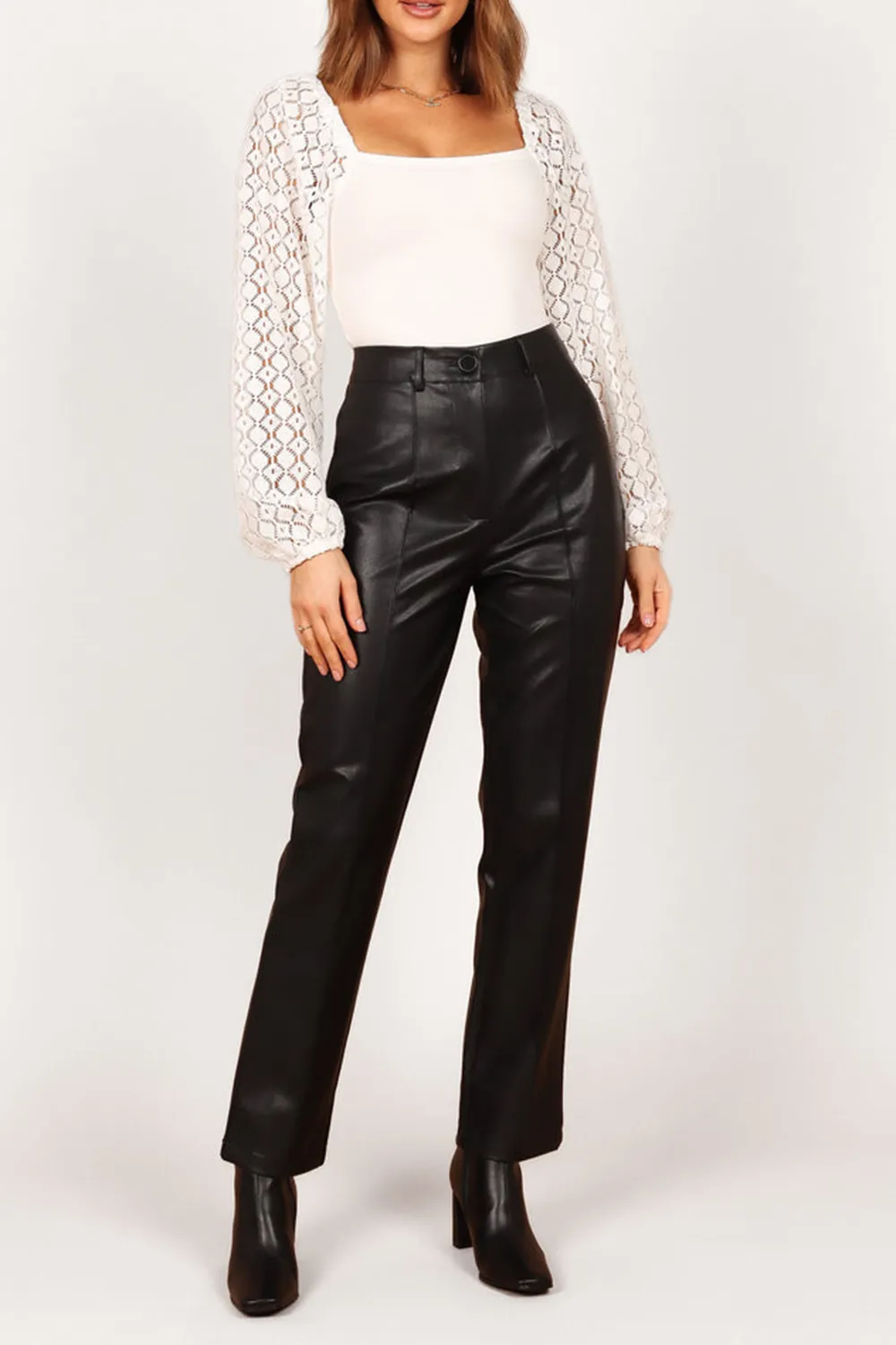 LEATHER NOBLE PANTS