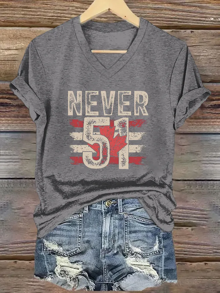 Women'S Never Be The 51st State T-Shirt