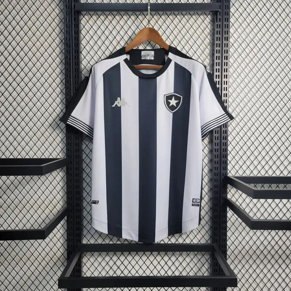 Camisa Botafogo Home 21/22 - Preta e Branca