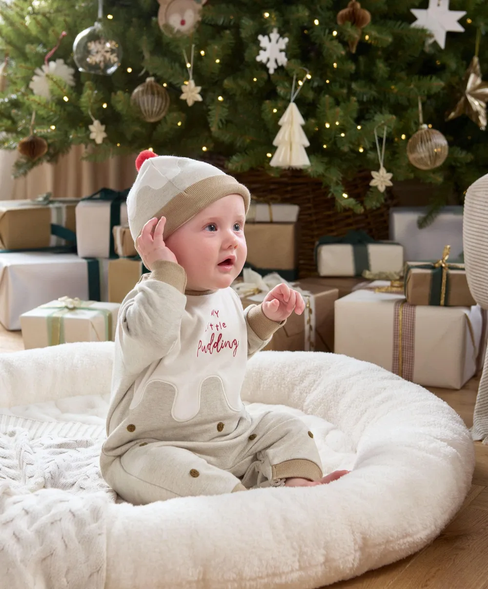 Little Pudding Romper & Hat